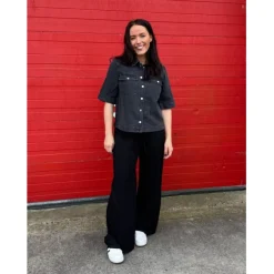 Lululia Dame Bukser LuChloe 62671/1 - Nero