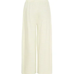 Lululia Dame Bukser LuChloe 62671 - Yellow/White