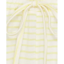 Lululia Dame Bukser LuChloe 62671 - Yellow/White
