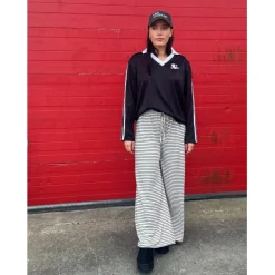 Lululia Dame Bukser LuChloe 62671 - Noce/White