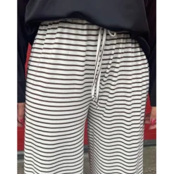 Lululia Dame Bukser LuChloe 62671 - Noce/White