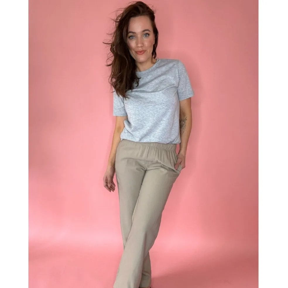 Lululia Dame Bukser LuJosie 62648 - Almond