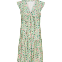 Lululia Dame Kjole LuMonica 7124 - Aqua6632tpf