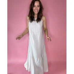 Lululia Dame Kjole LuVilma 92431 - Beige