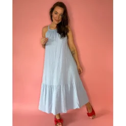 Lululia Dame Kjole LuVilma 92431 - Celeste