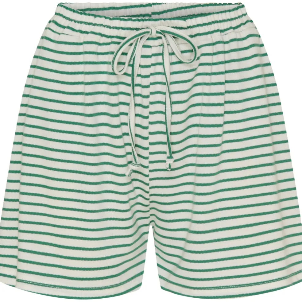 Lululia Dame Shorts LUSELMA 62781 - Green/White