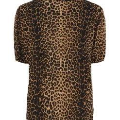 Lululia Dame Skjorte LuBella 6191 - Leo Print