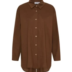Lululia Dame Skjorte LuVanessa 7178 - Brown