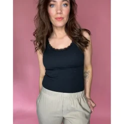 Lululia Dame Top Luloa 2499 - Black