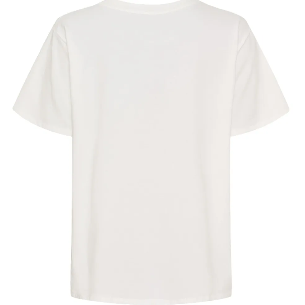 Lululia Dame T-Shirt LuNoor 0588 - Offwhite Lemon