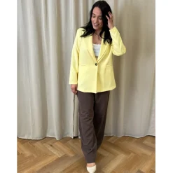 Lululia Gia dame blazer 6120-0 - Custard