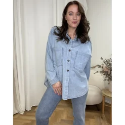 Lululia Skjorte LuMolly 85530 - Light blue