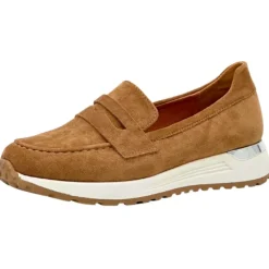 Mariella dame loafers QQ-250 - Kaki