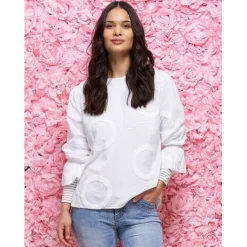 Marta Du Chateau dame bluse MdcVinter - White