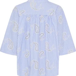 Marta du Chateau dame bluse MdcTilda 258293 - Celeste