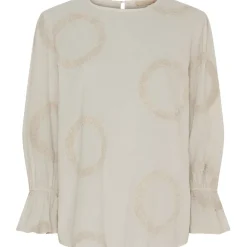 Marta Du Chateau dame bluse MdcVinter - Sabbia