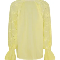 Marta Du Chateau dame bluse MdcBianca - Giallo Cold Wash