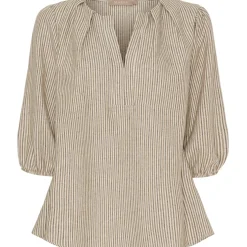 Marta du Chateau dame bluse MdcSybil 7516 - BrownVar4