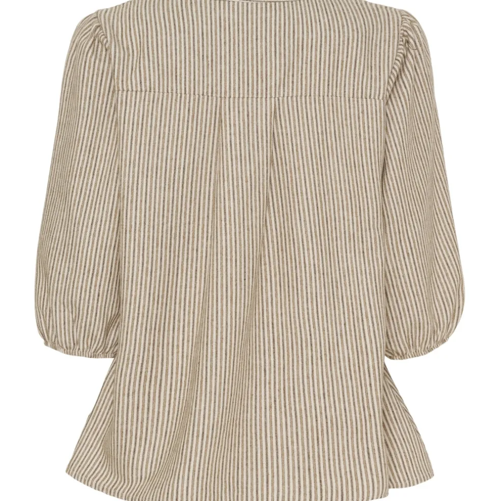 Marta du Chateau dame bluse MdcSybil 7516 - BrownVar4