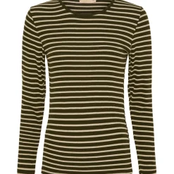 Marta Du Chateau dame bluse 5356 - Bosco/Gold