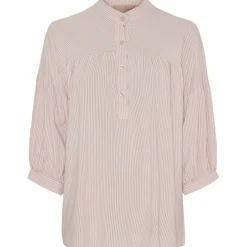 Marta Du Chateau dame bluse MdcIlina - Cipria Rose Stripe