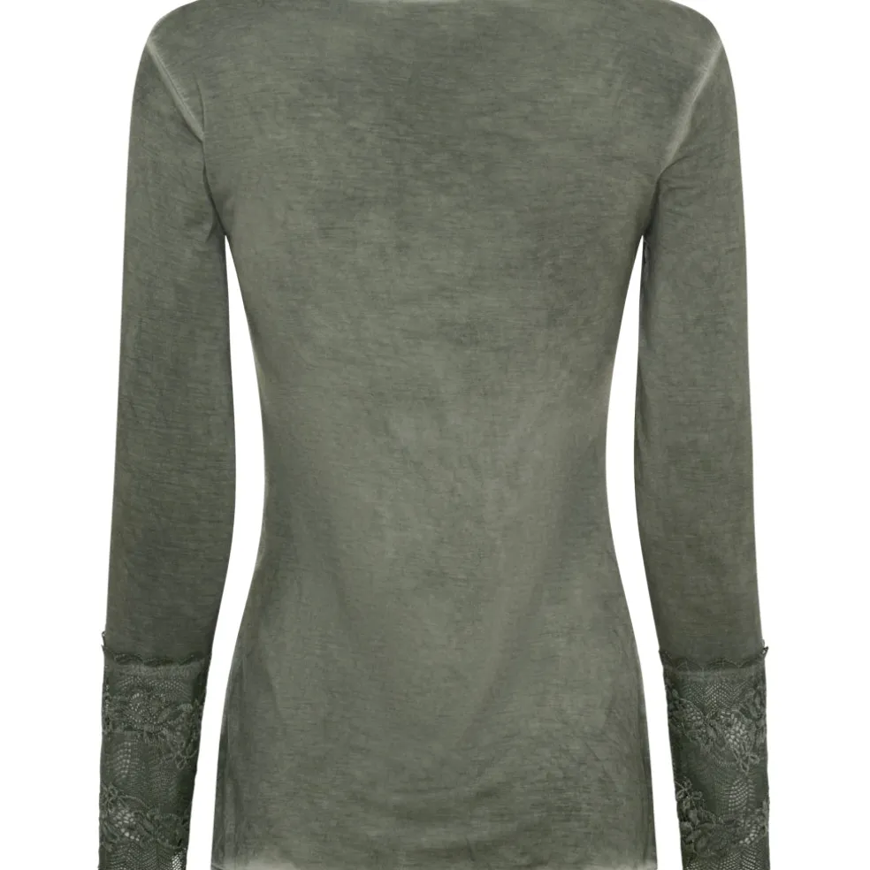 Marta Du Chateau dame bluse 11297 - Military