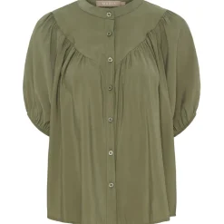 Marta du Chateau dame bluse MdcMelodie 58210 - Military79