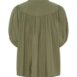 Marta du Chateau dame bluse MdcMelodie 58210 - Military79