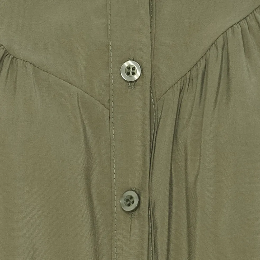 Marta du Chateau dame bluse MdcMelodie 58210 - Military79