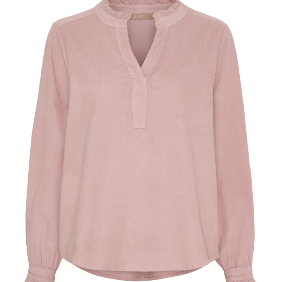 Marta du Chateau dame bluse MdcMorgana 2518115V - RosaAntique2017