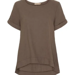 Marta Du Chateau dame bluse MdcNatalie 83893 - Cold brown