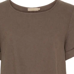 Marta Du Chateau dame bluse MdcNatalie 83893 - Cold brown