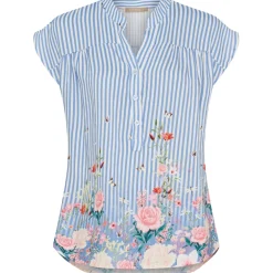 Marta du Chateau dame bluse MdcKassandra 4440 - Jeans4837