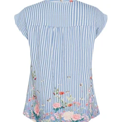 Marta du Chateau dame bluse MdcKassandra 4440 - Jeans4837