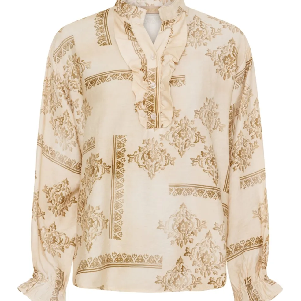 Marta du Chateau dame bluse MdcJoceline 5891 - Beige462