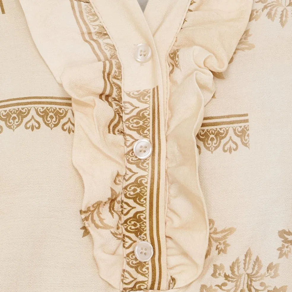 Marta du Chateau dame bluse MdcJoceline 5891 - Beige462