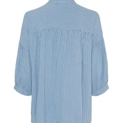 Marta Du Chateau dame bluse MdcIlina - Avio Stripe