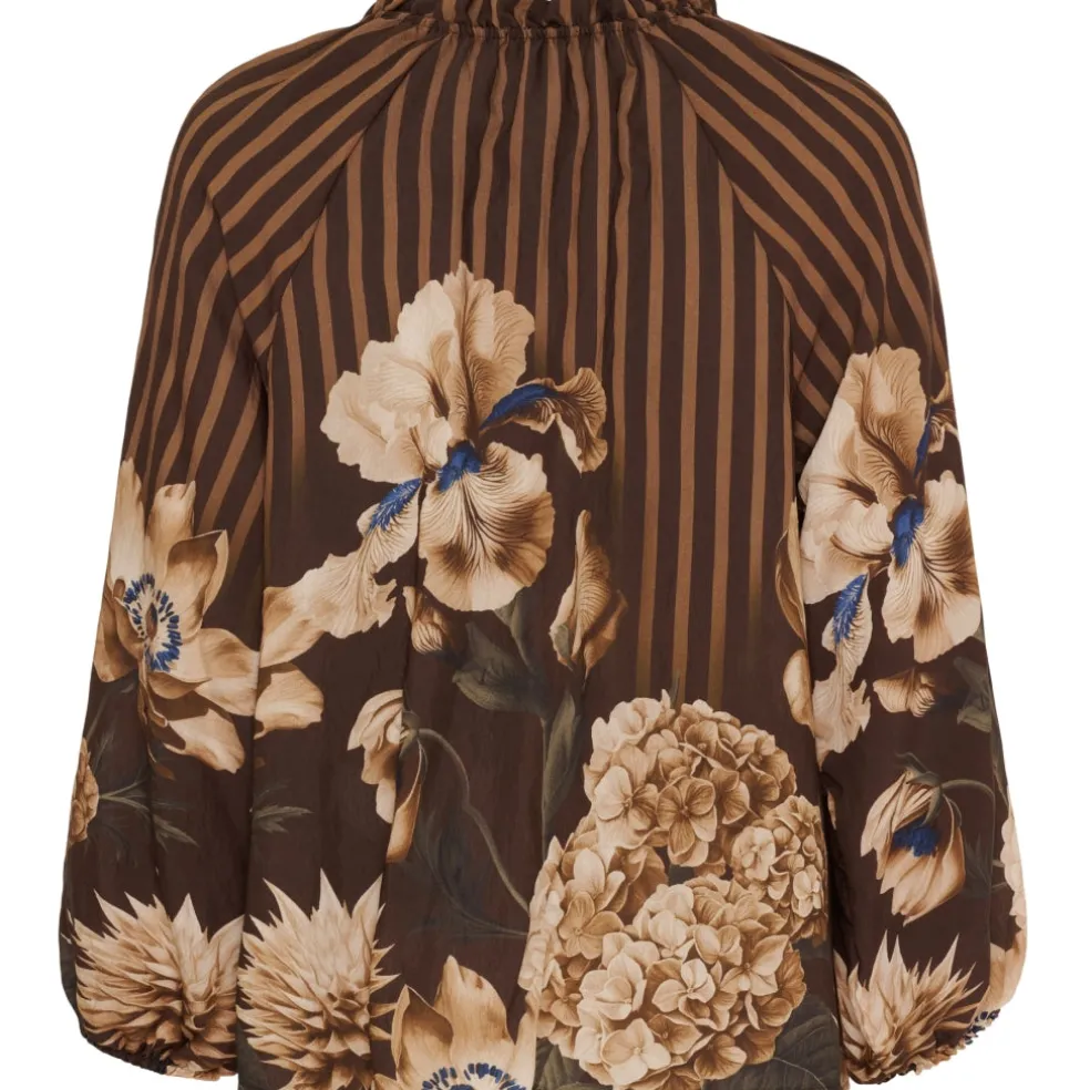 Marta du Chateau dame bluse MdcOctavia 003B - Marrone6022