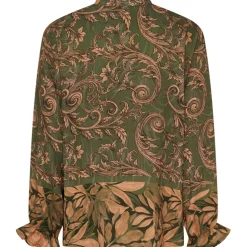 Marta du Chateau dame bluse MdcJoceline 5891 - Military5684tpk