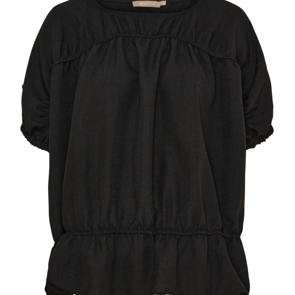 Marta du Chateau dame bluse MdcSaffron 258685 - Nero