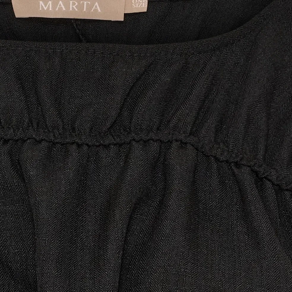 Marta du Chateau dame bluse MdcSaffron 258685 - Nero