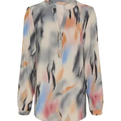 Marta Du Chateau dame bluse MdcAstrid 8128 - Grigioq3006-11