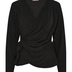 Marta du Chateau dame bluse MdcAndi 1612 - Black