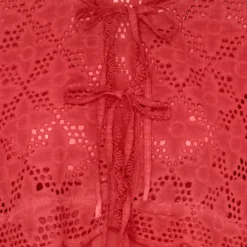 Marta Du Chateau dame bluse MdcAurora - Rosso Cold Wash