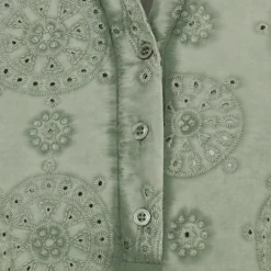 Marta Du Chateau dame bluse MDCTania - KakiColdwash8324