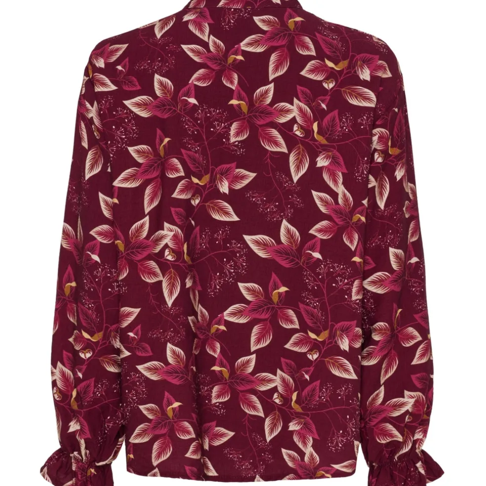 Marta du Chateau dame bluse MdcJoceline 5891 - Bordeaux840TPN