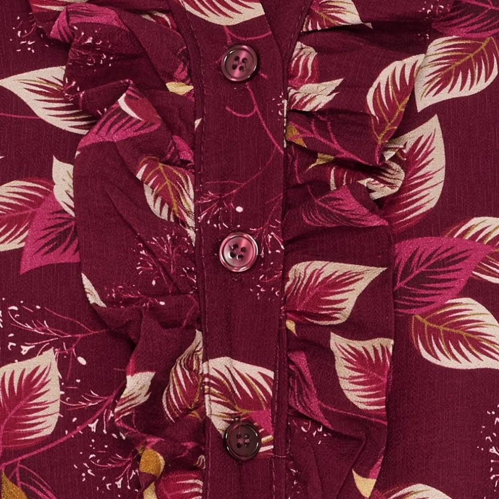 Marta du Chateau dame bluse MdcJoceline 5891 - Bordeaux840TPN