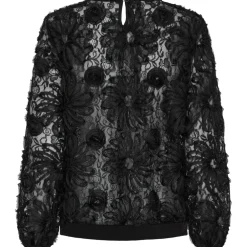 Marta du Chateau dame bluse MdcLykke 7688 - Black