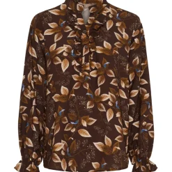 Marta du Chateau dame bluse MdcJoceline 5891 - Marrone840TPN