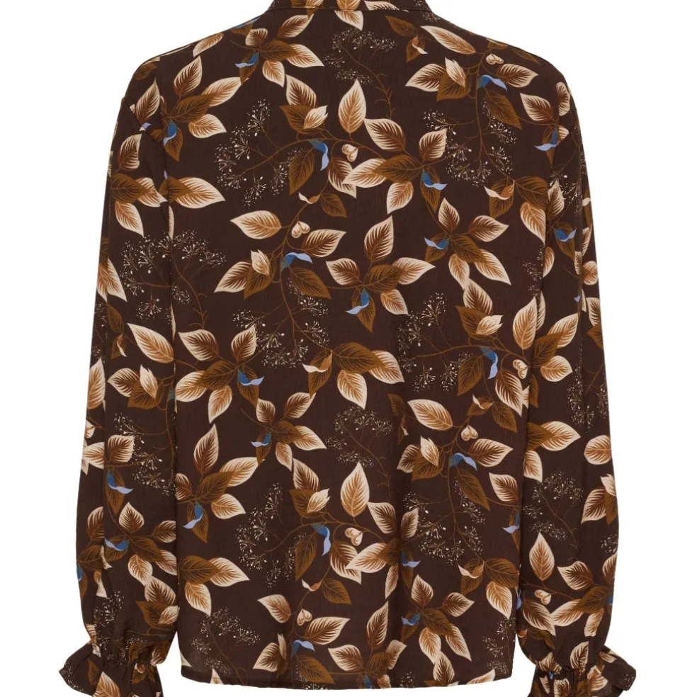 Marta du Chateau dame bluse MdcJoceline 5891 - Marrone840TPN